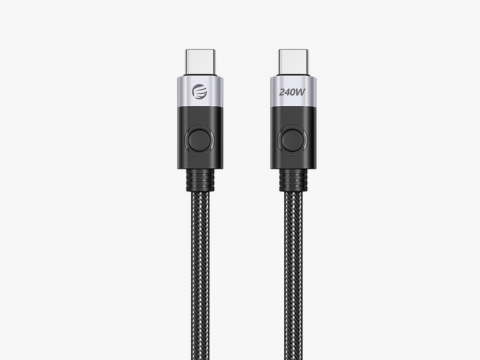 Laidas USB C - USB C 240W 1m pintas juodas Orico CC240